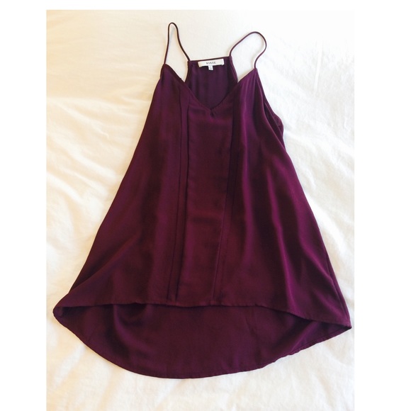 Ro & De Plum Tank EXCELLENT Condition - Picture 1 of 2